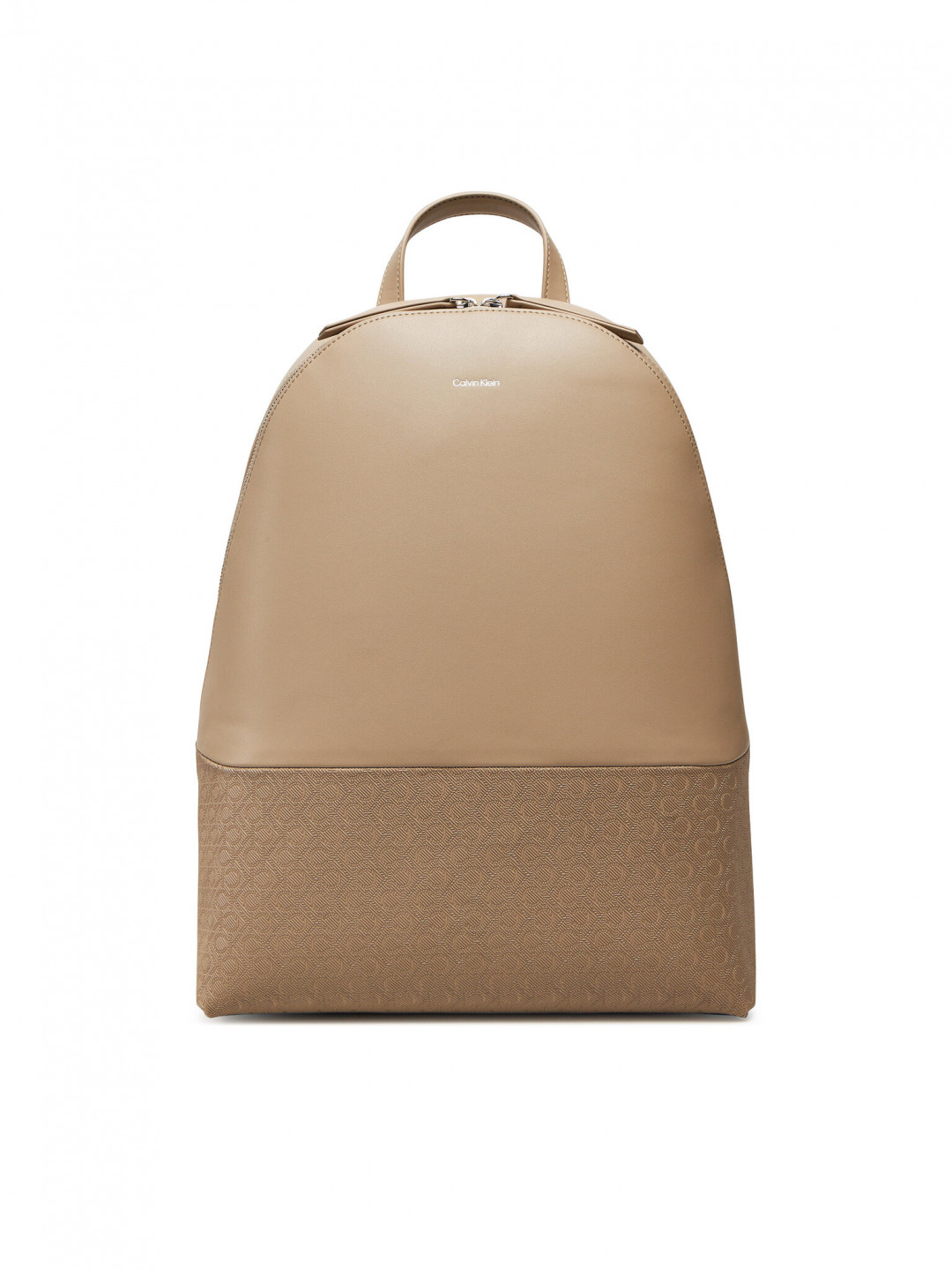 Calvin Klein Batoh Ck Mixmedia Backpack Mono K60K613184 Béžová